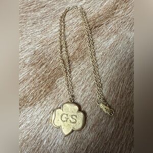 Vintage 1950s Girl Scout locket